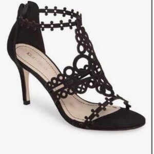 Klub Nico Marcela 3 Laser Cutout Sandal in Wine